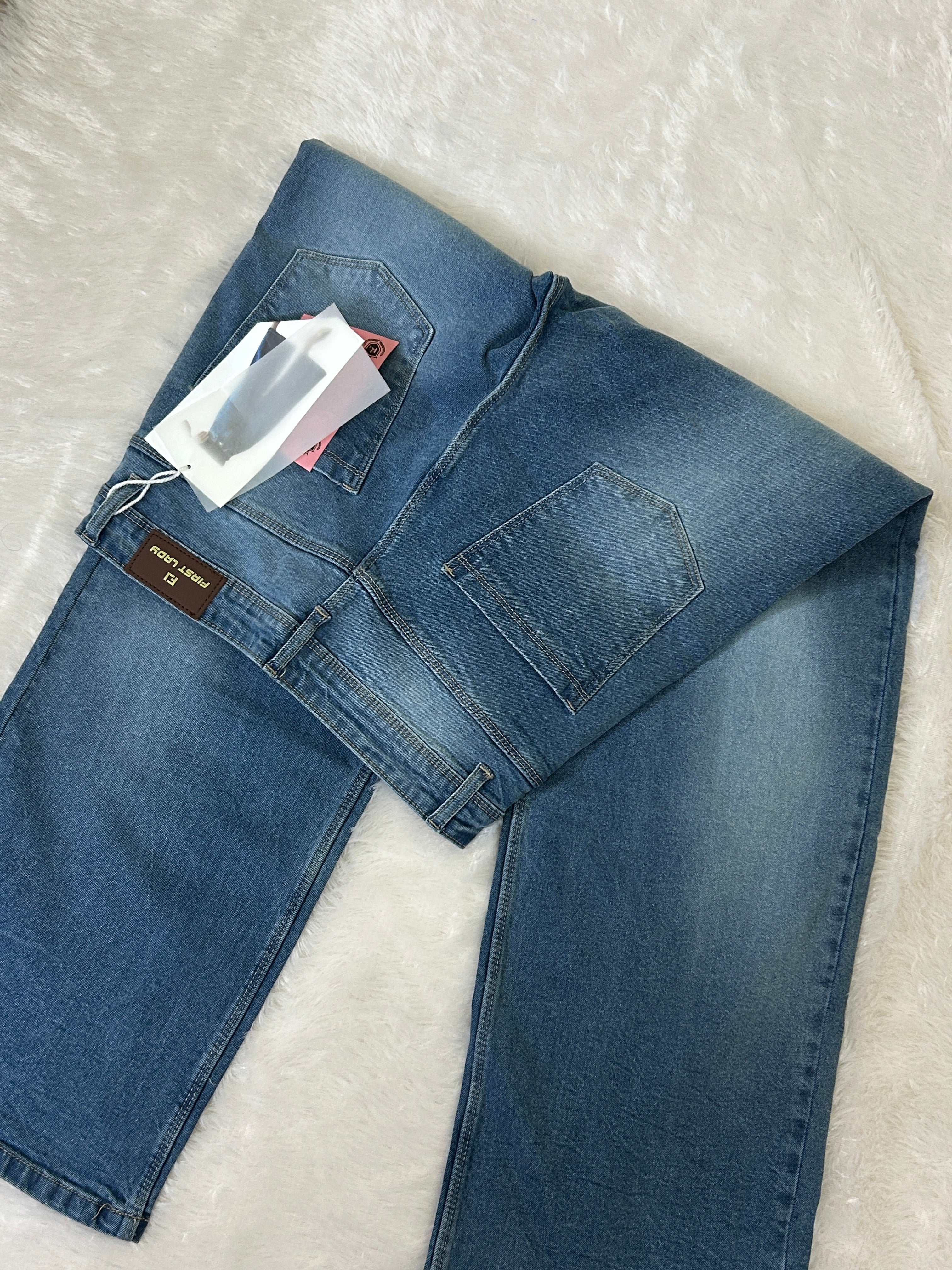 Straight Fit Denim