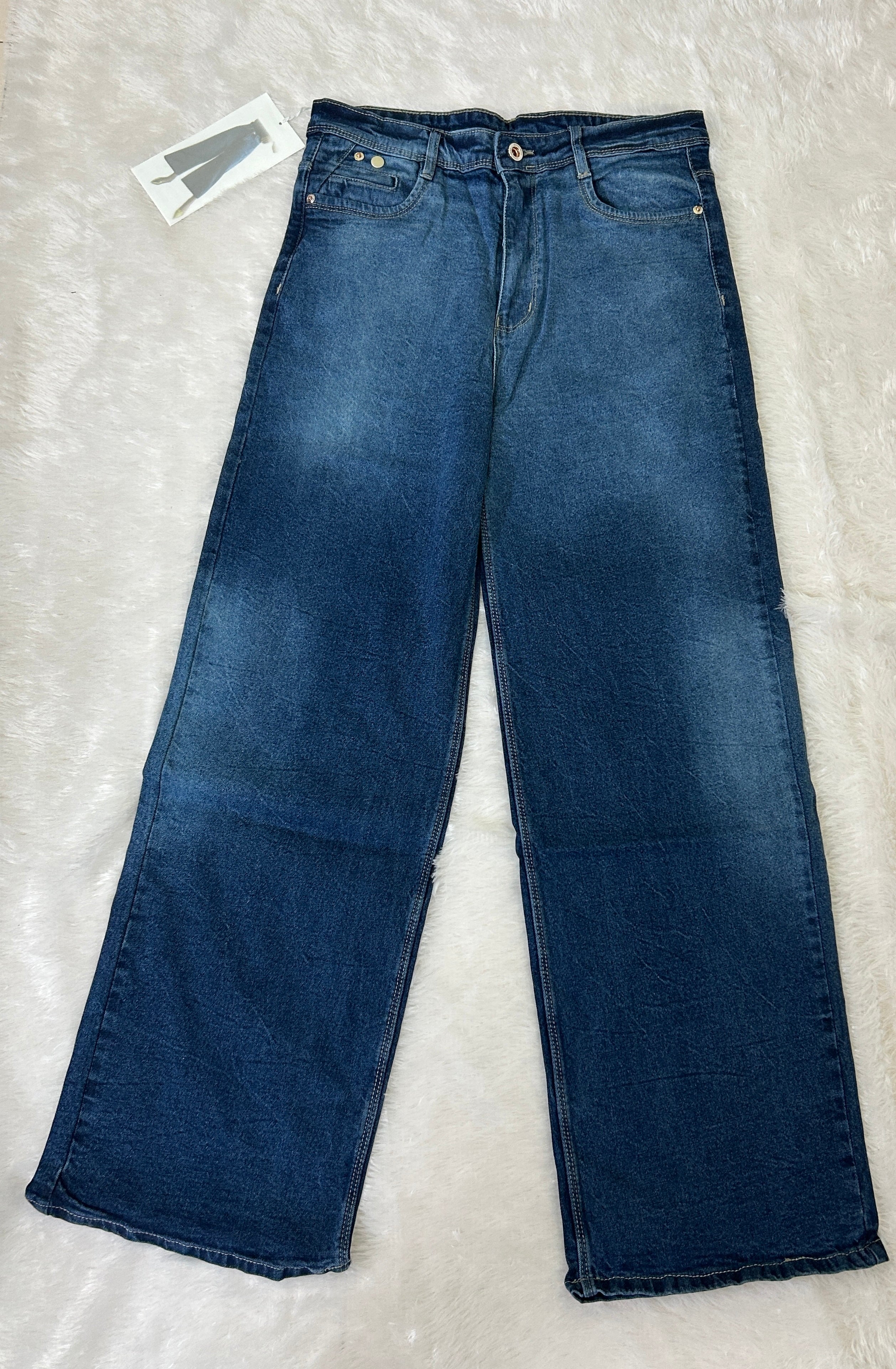 Straight Fit Denim