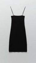 Micro strap mini dress