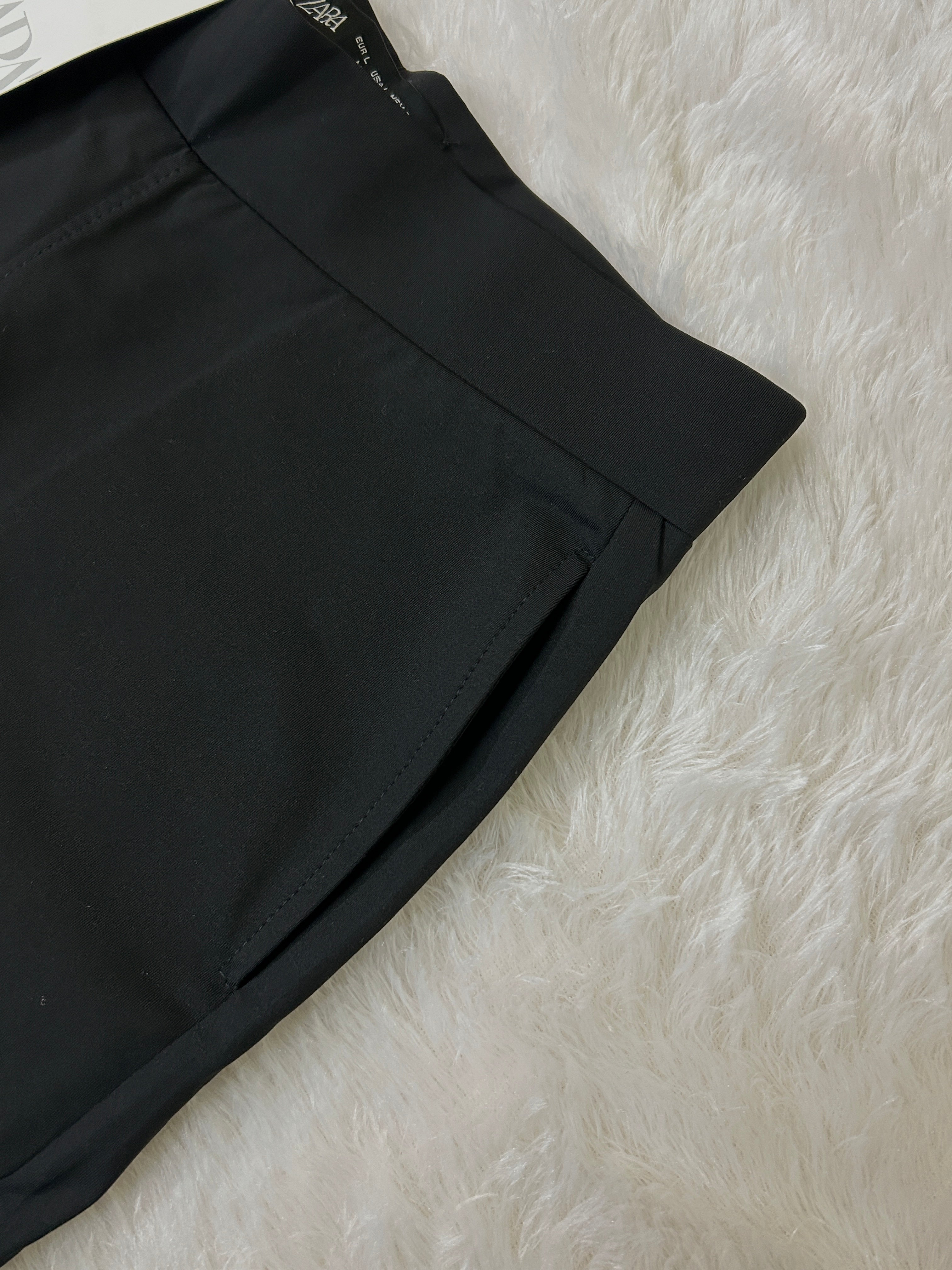 High waist flared pants