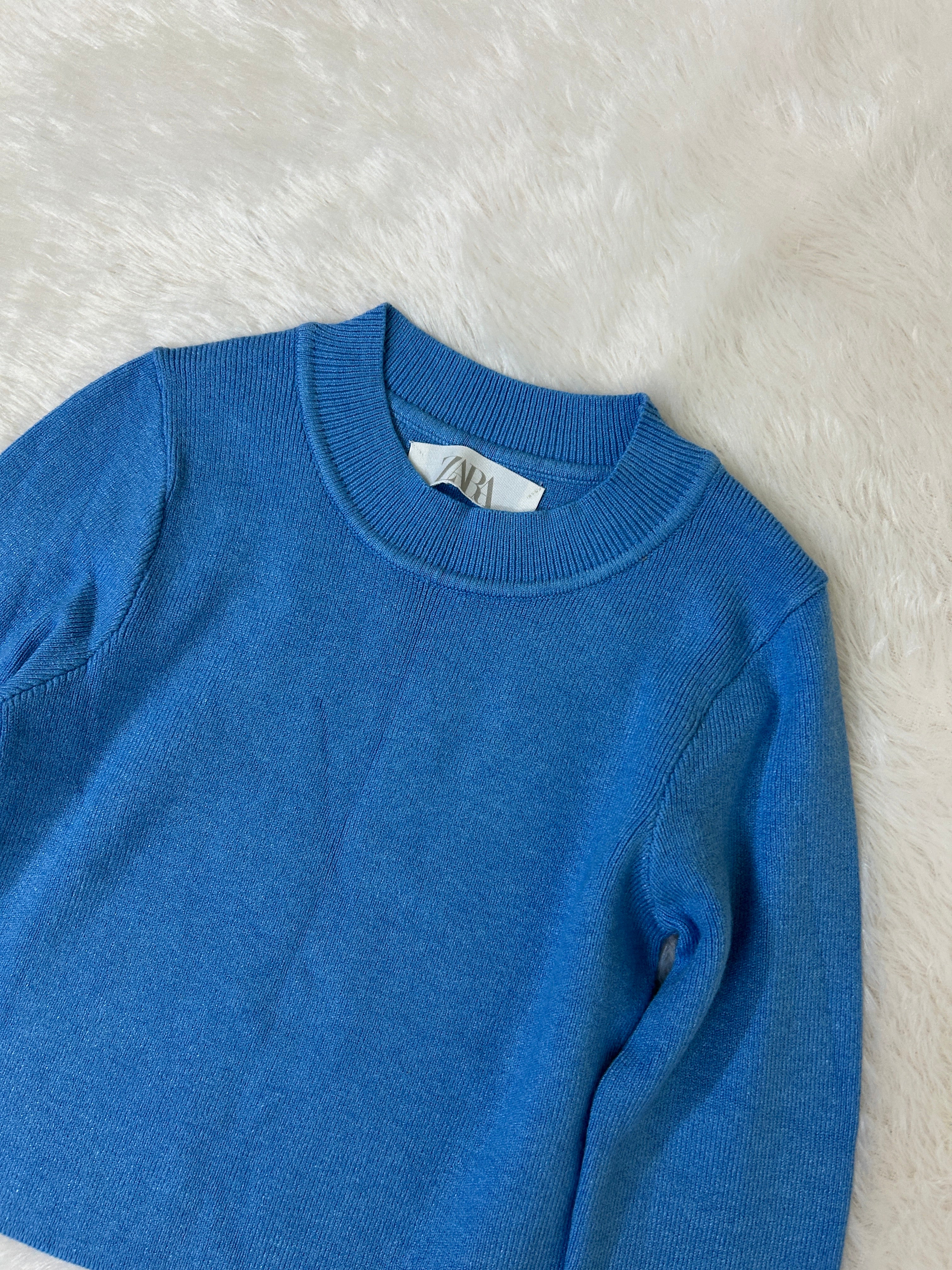 Essential Ribbed Crew-Neck Knit
