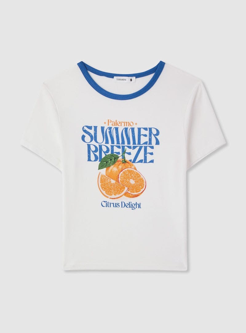 Summer breeze ringer tee