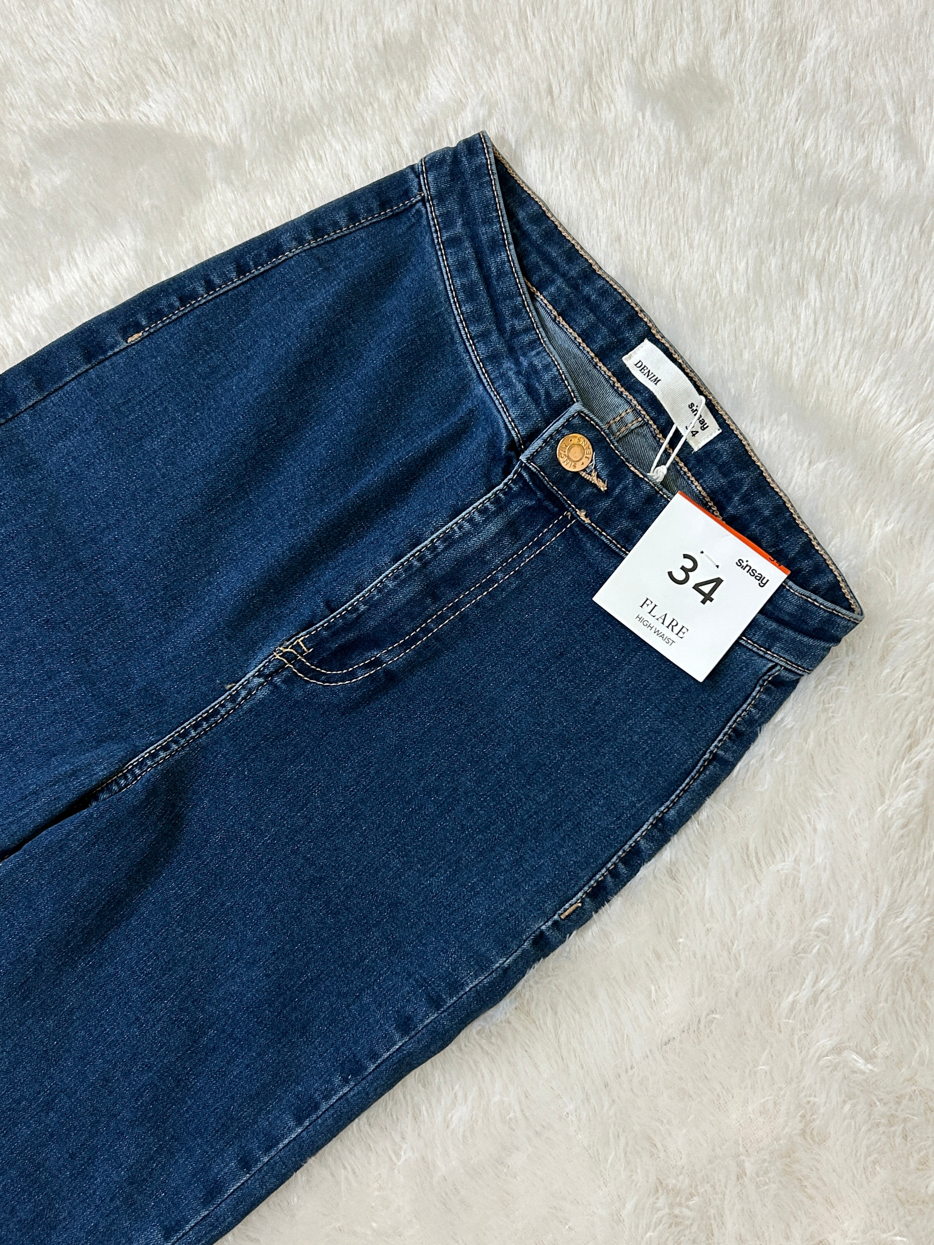 High-Rise Flare Jeans