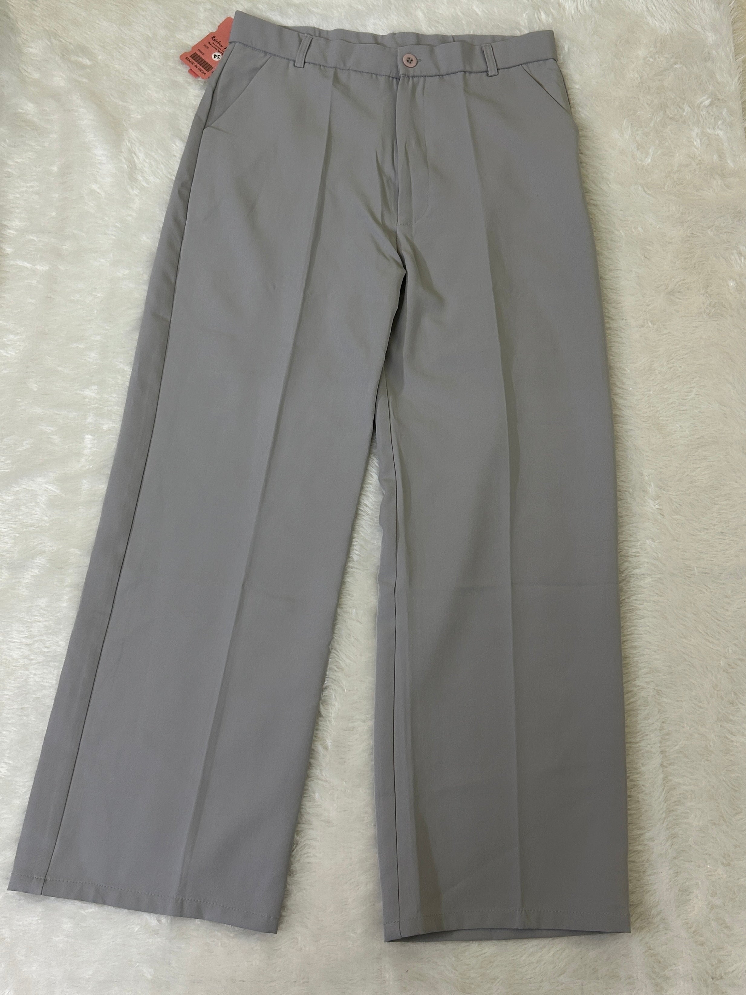 Straight-Leg Korean Trousers