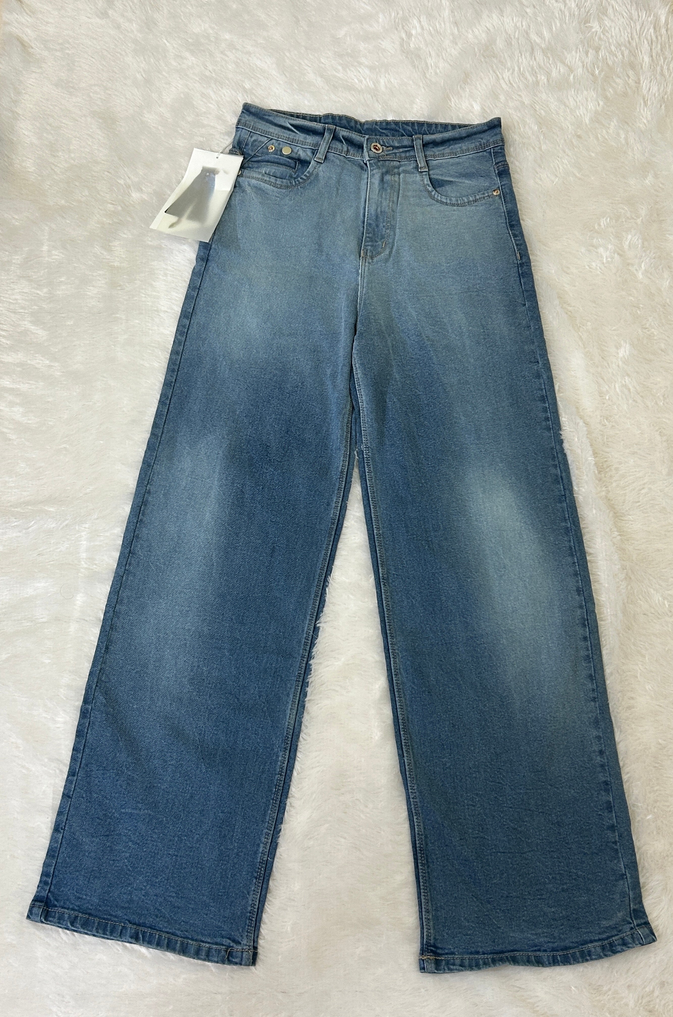 Straight Fit Denim