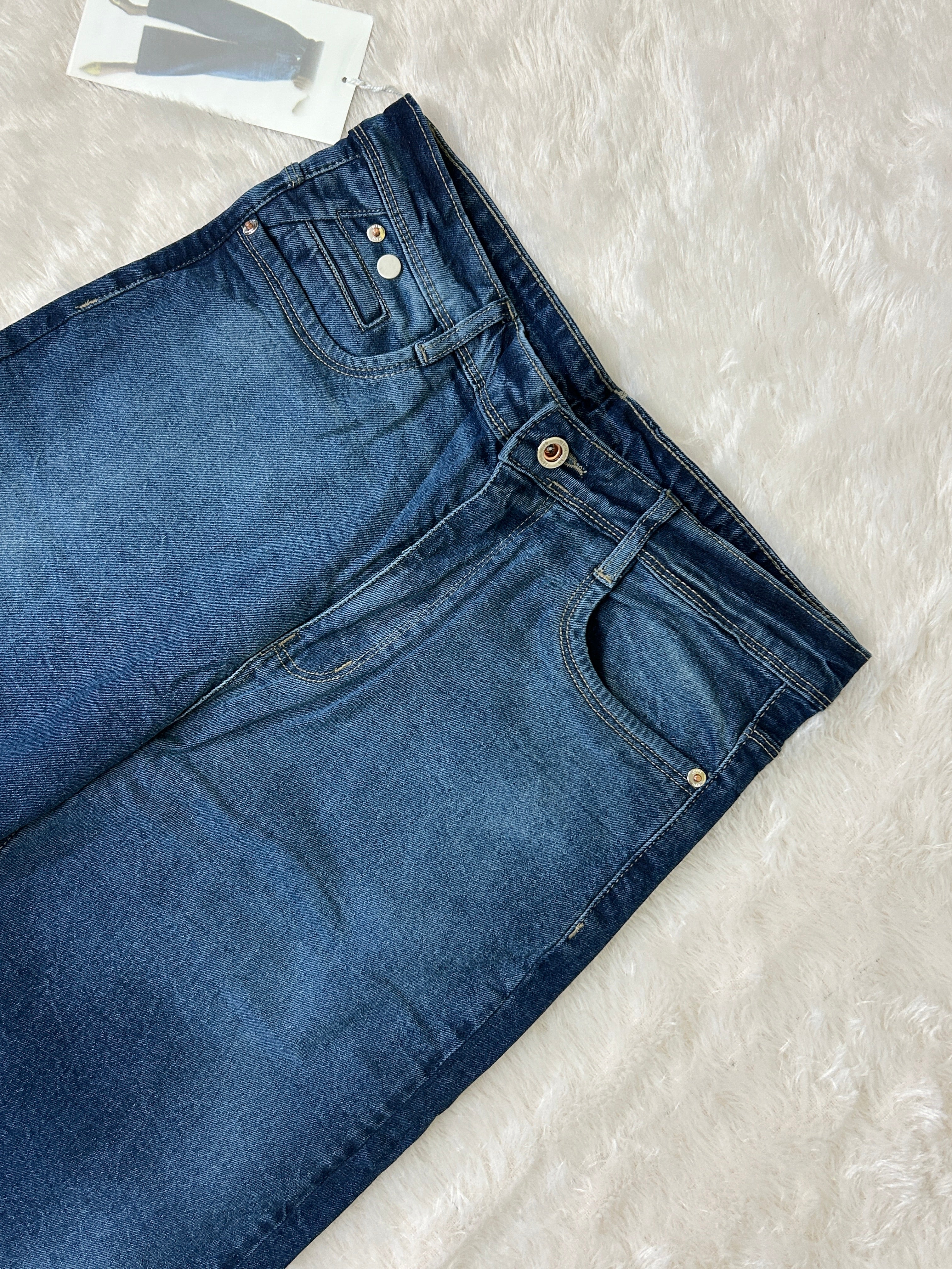 Straight Fit Denim