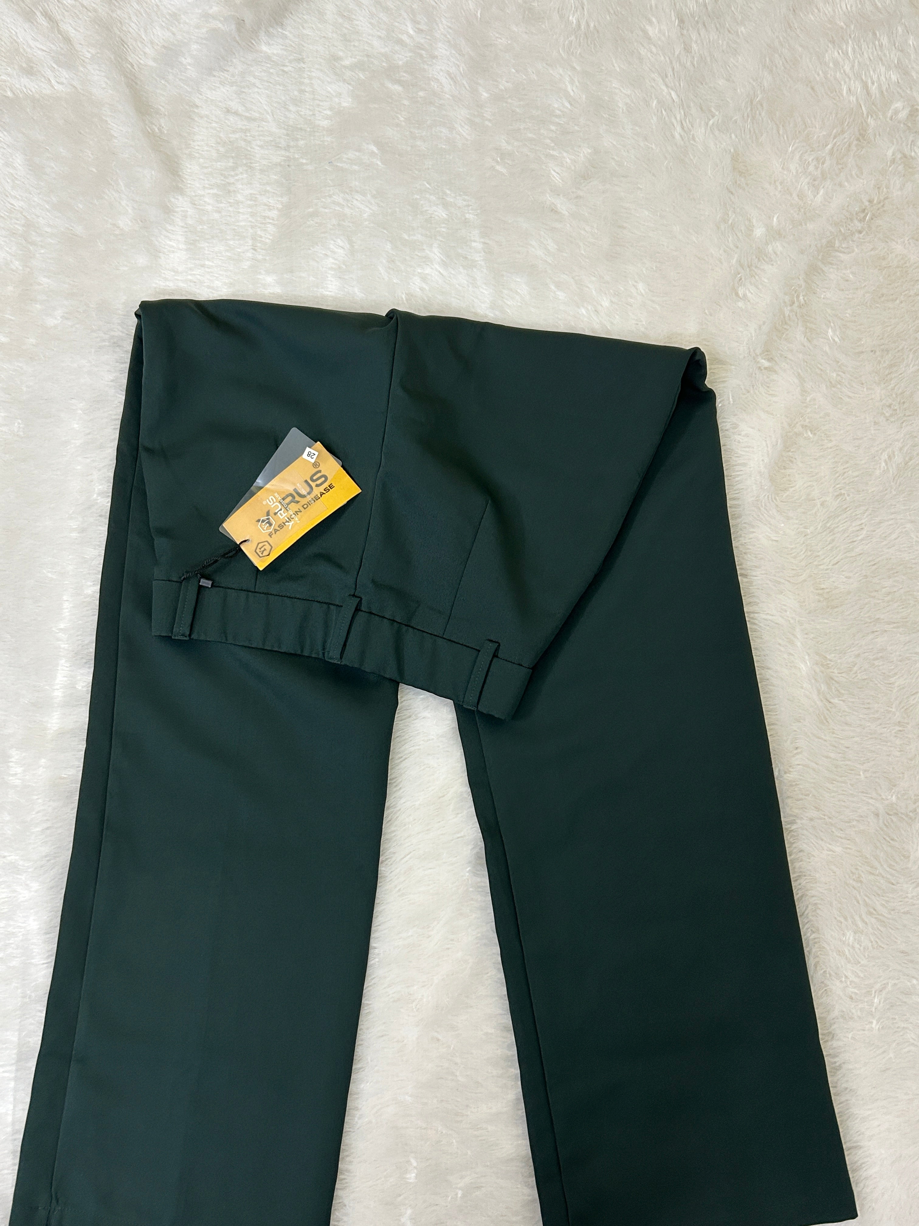 Straight-Leg Korean Trousers
