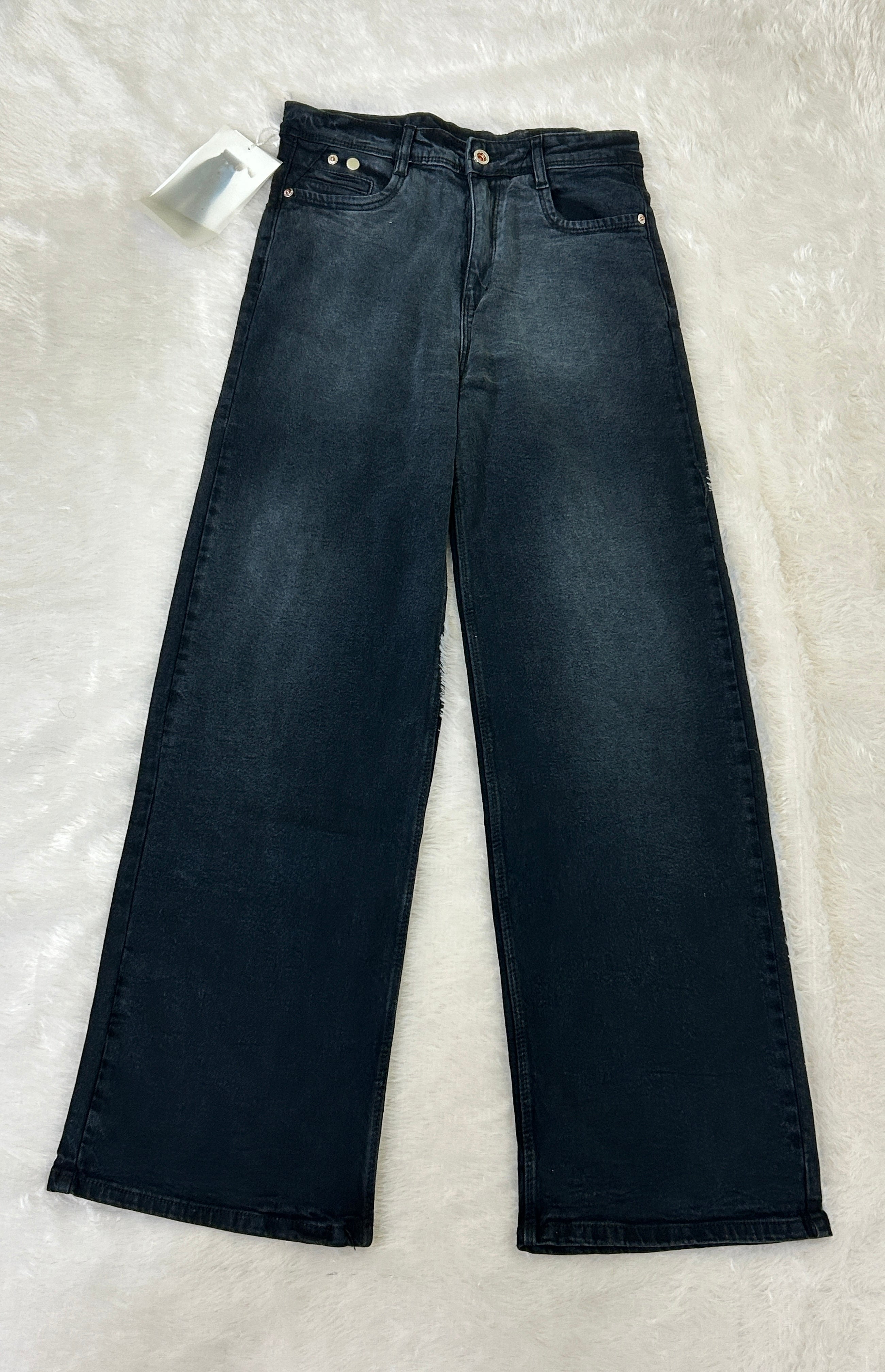 Straight Fit Denim