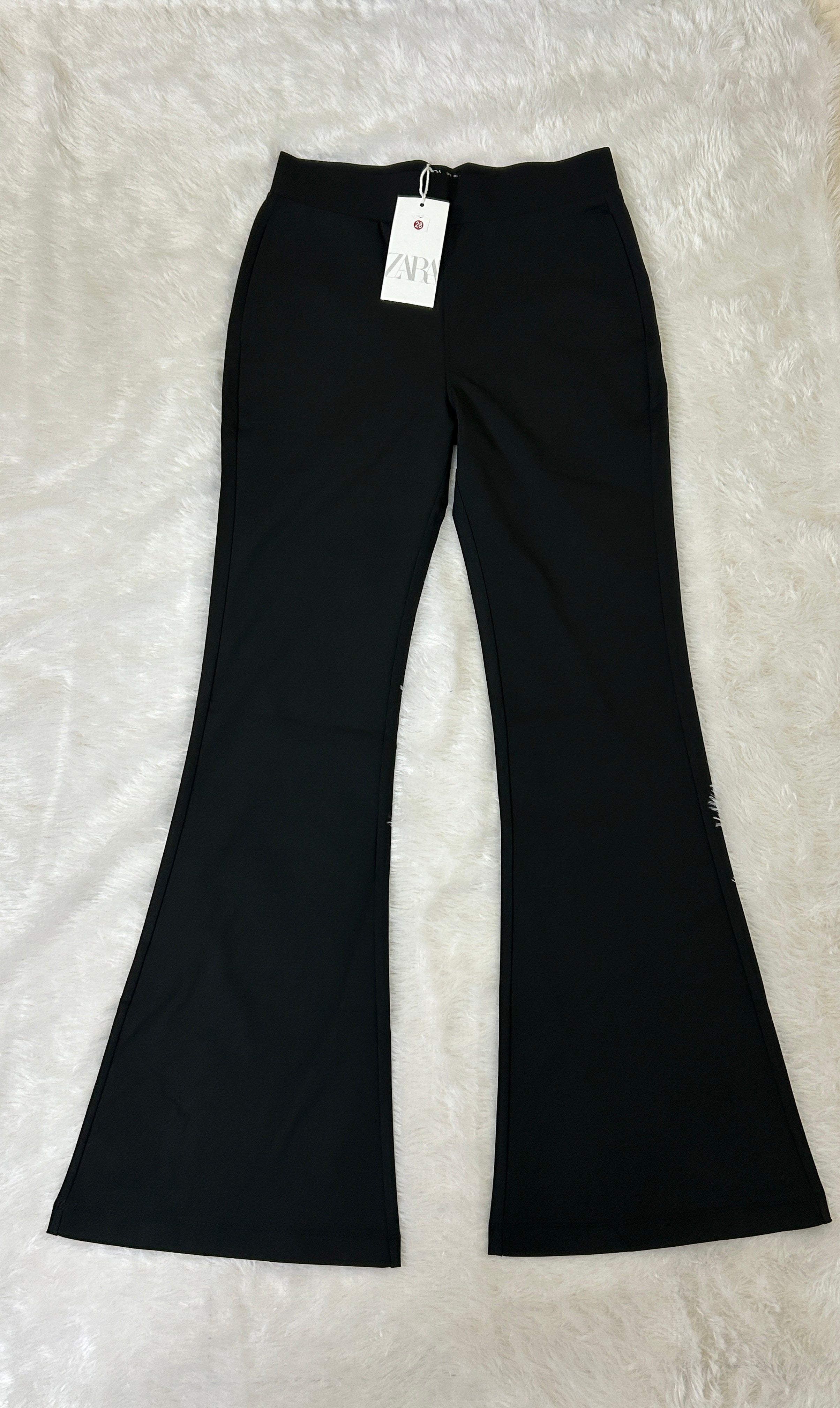 High waist flared pants