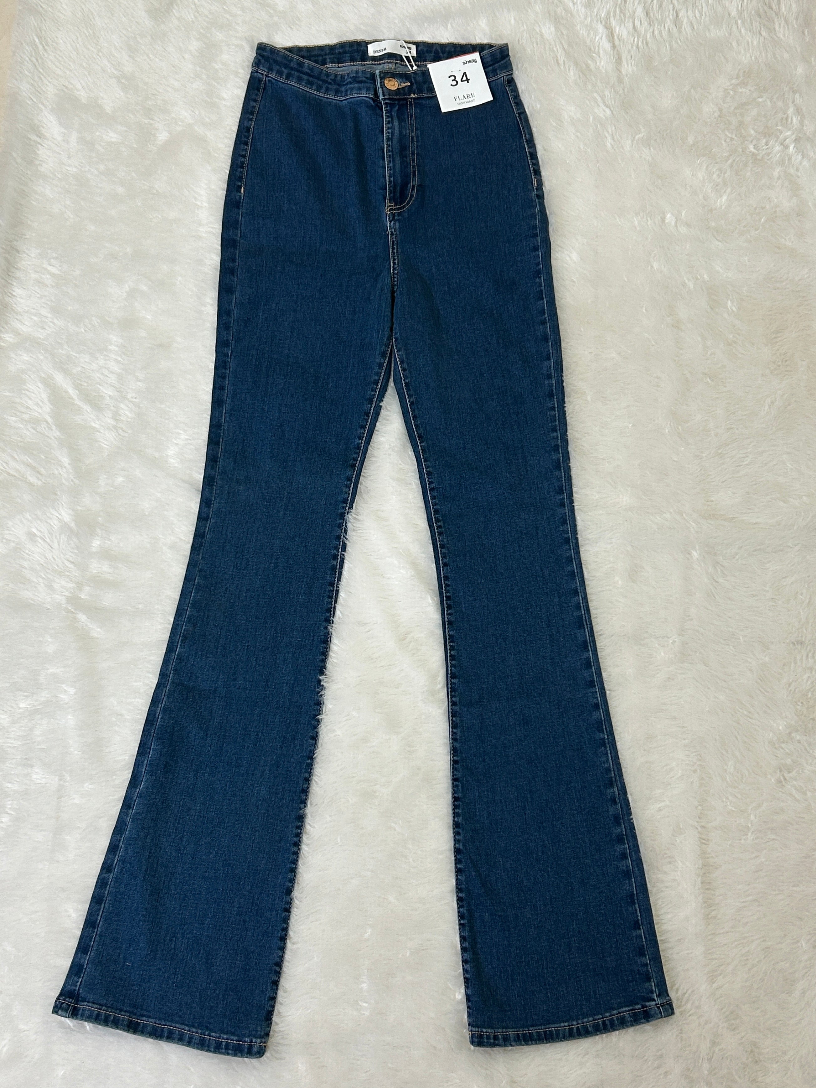 High-Rise Flare Jeans