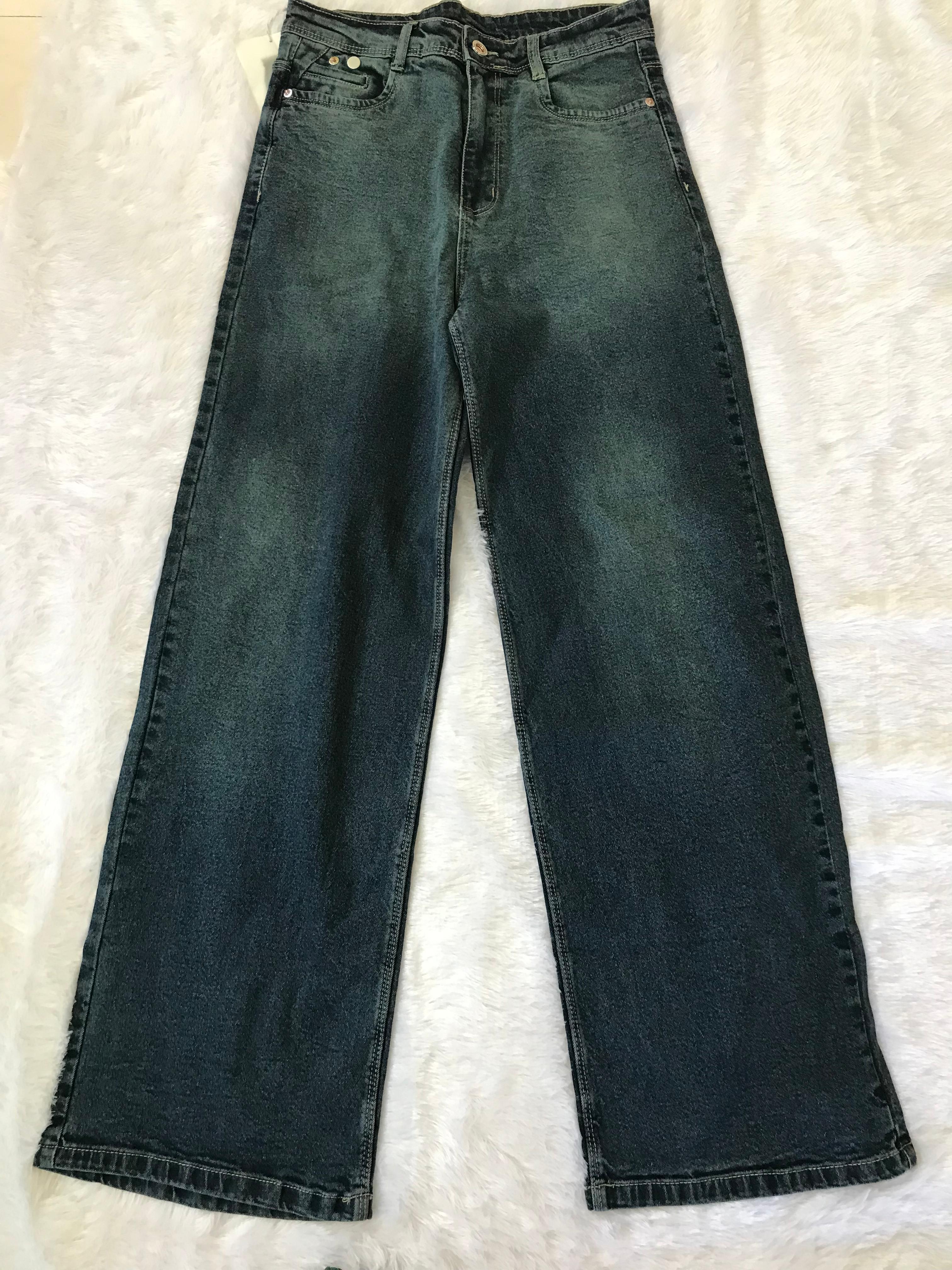 Straight Fit Denim