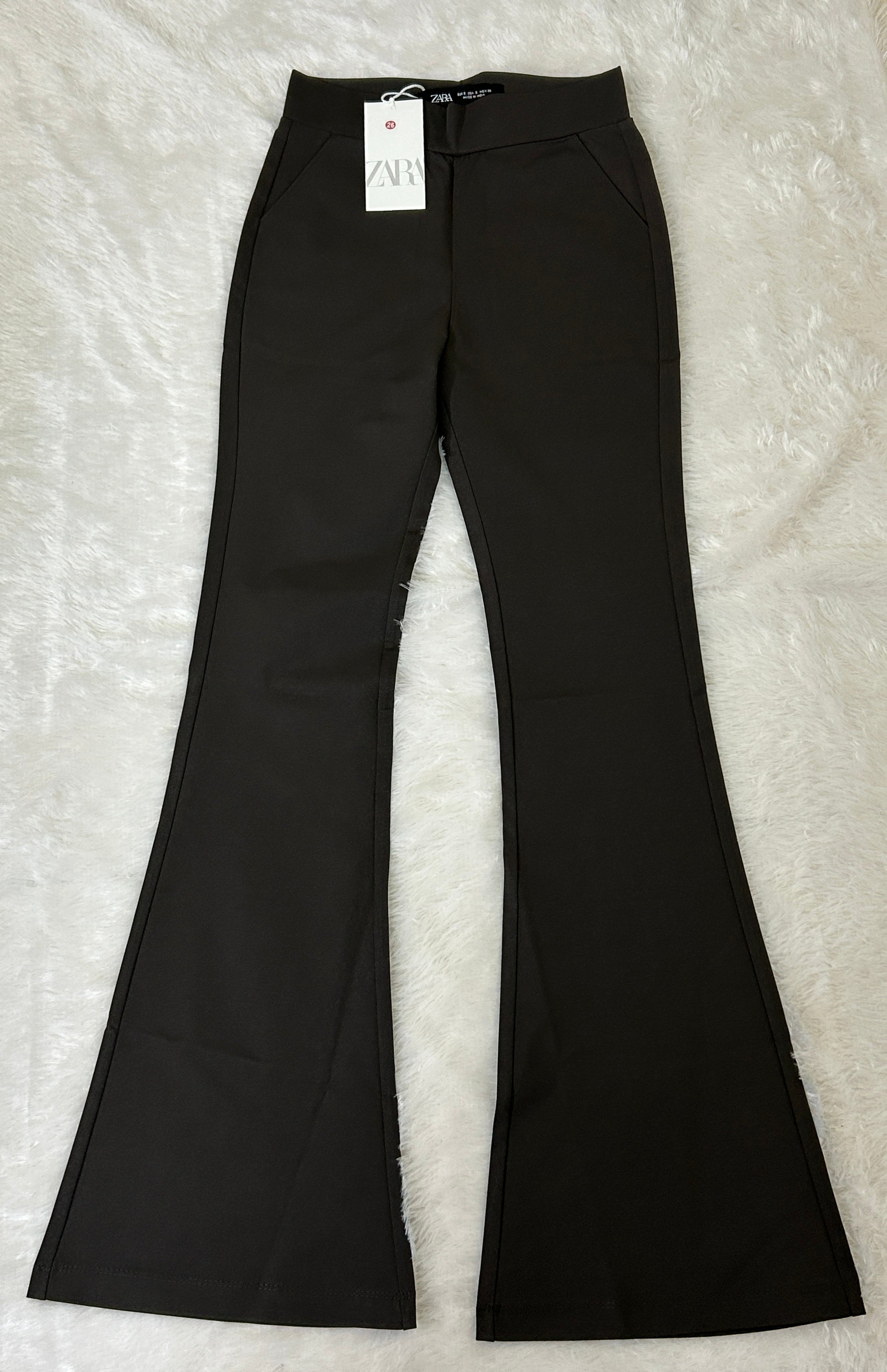 High waist flared pants